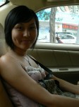 Dans le taxi avec Ning